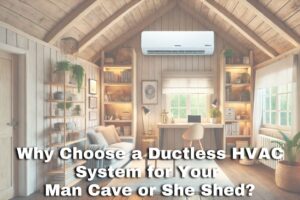 Why-Choose-a-Ductless HVAC System for Your Man Cave or She Shed.
